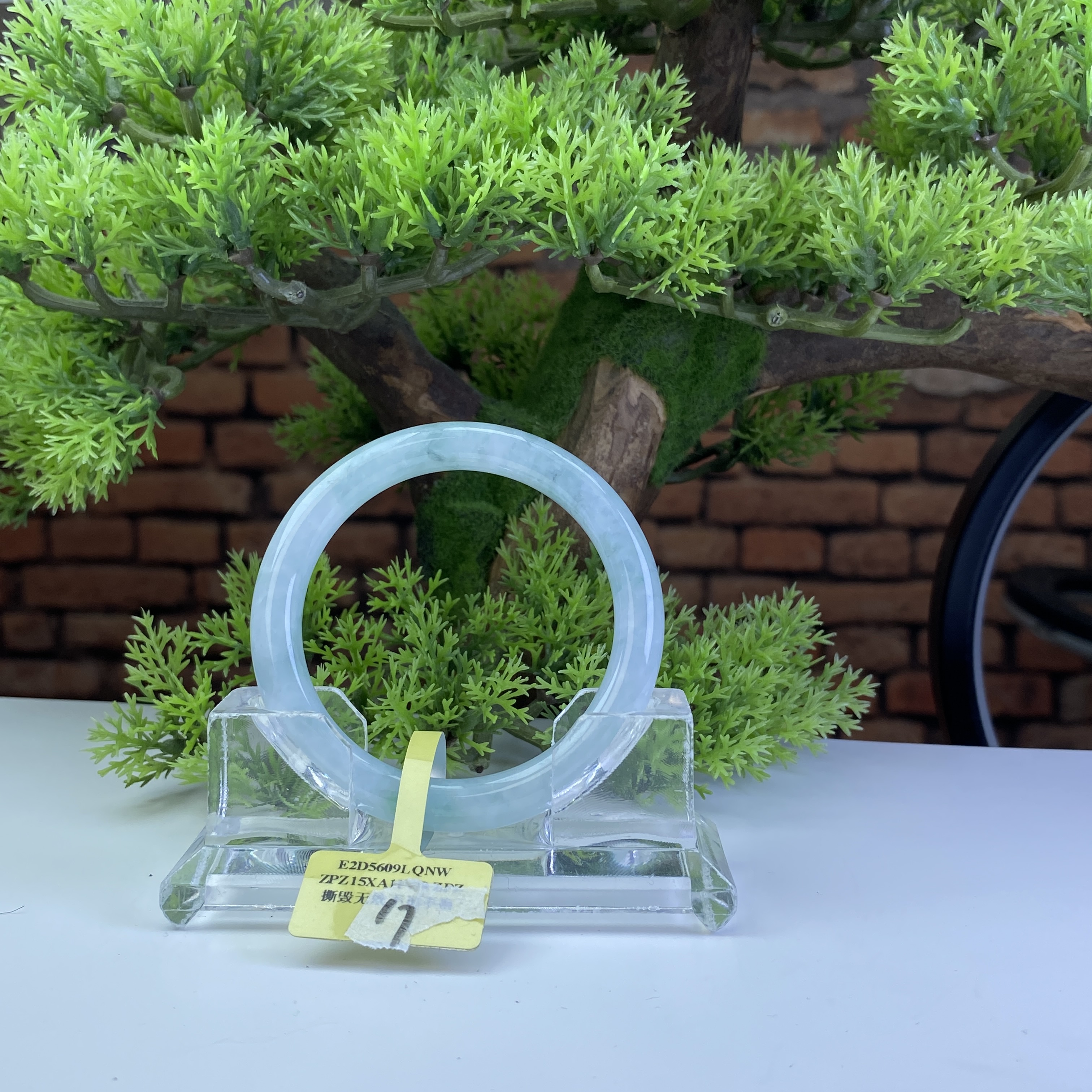 56【刀客砍价王】妮妮-天然缅甸A货翡翠手镯 N17