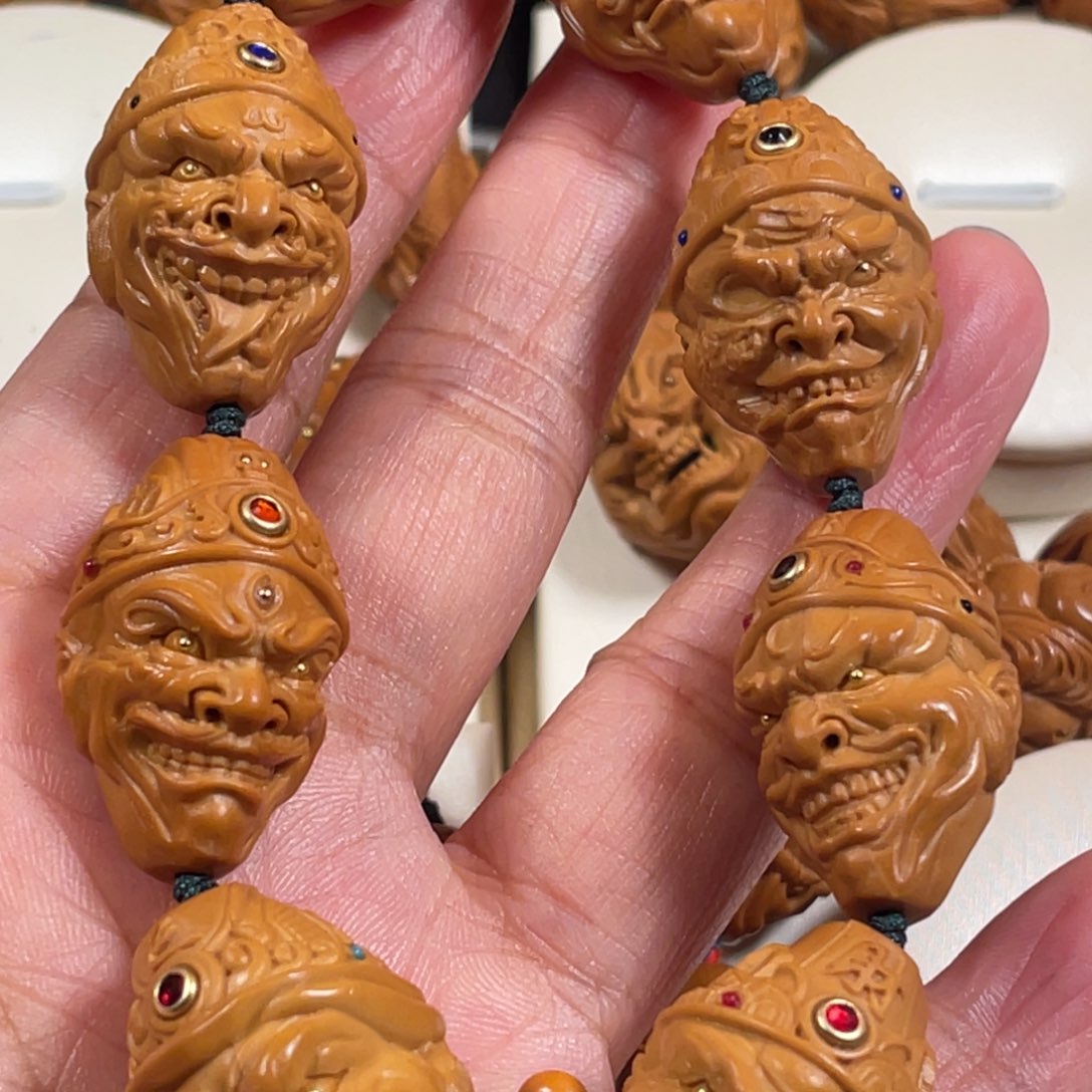 橄榄核手串/手链邪财神橄榄核手串