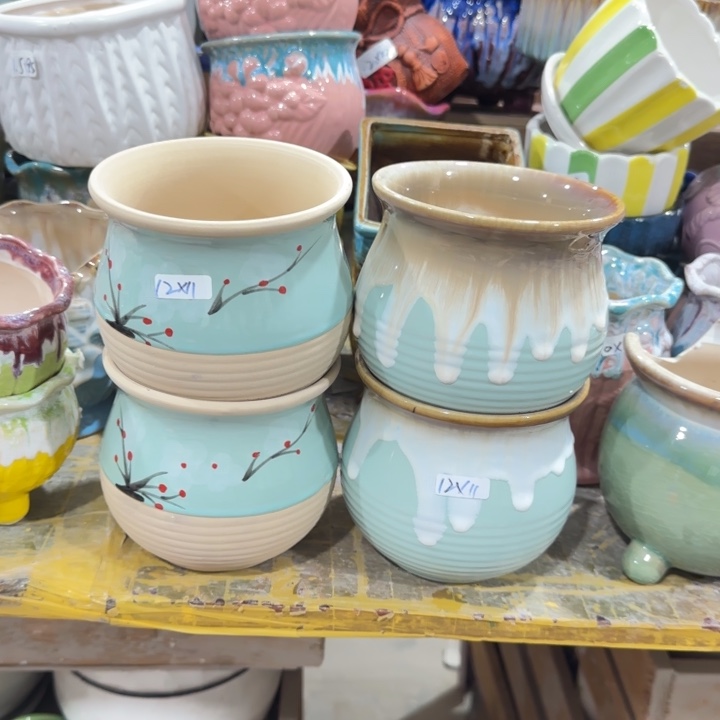 凑9块包邮，有孔，花盆