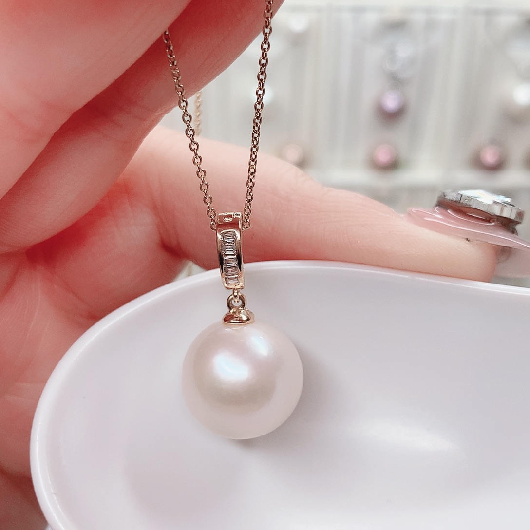 淡水珍珠合金吊坠(赠链)