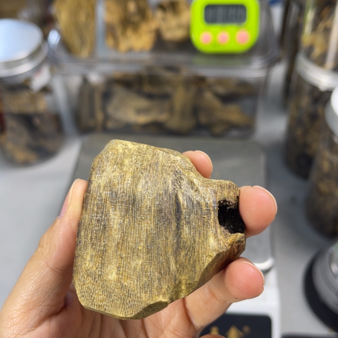 华***哥沉香碎屑沉香海南棋楠009