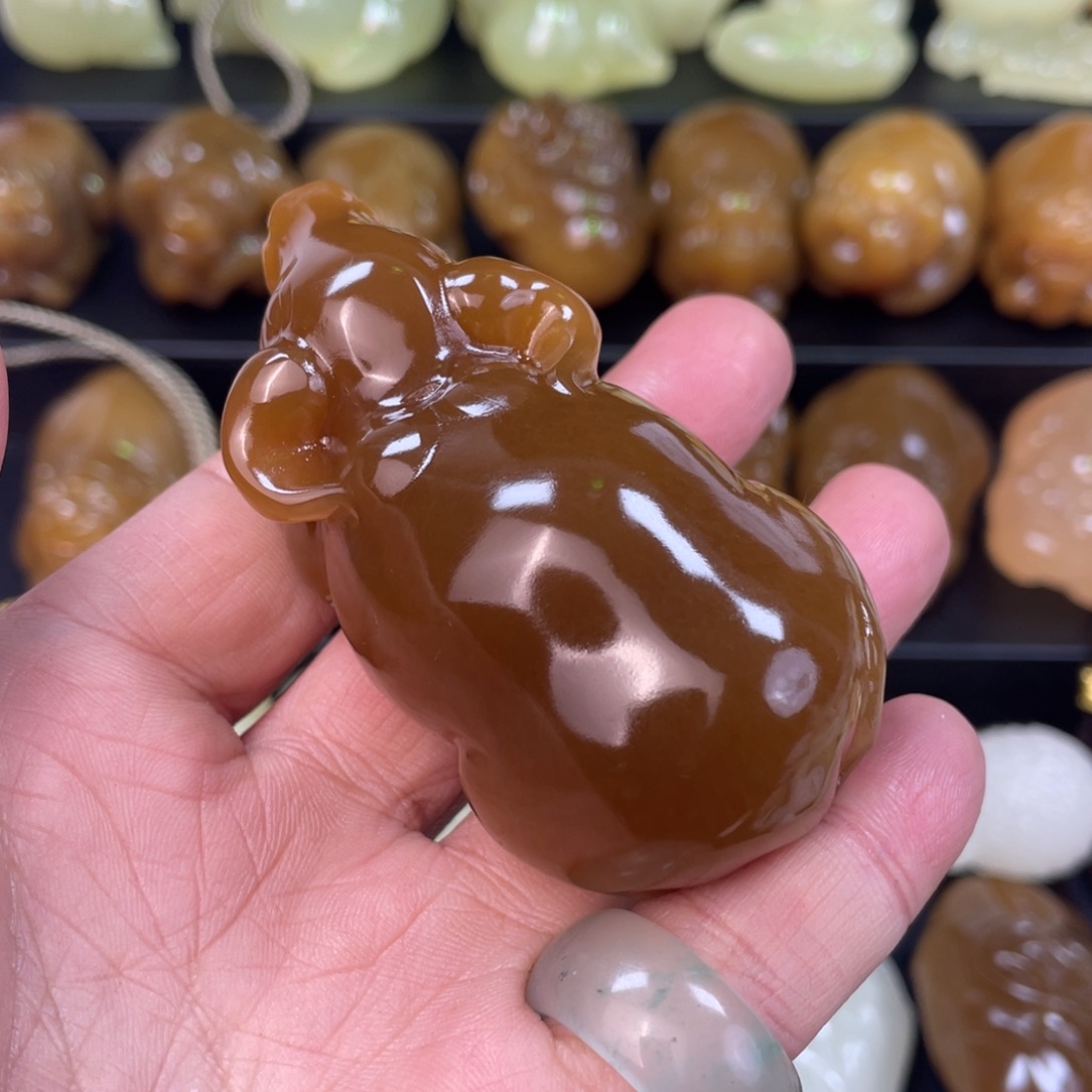 幸***星昆仑山料手把观赏