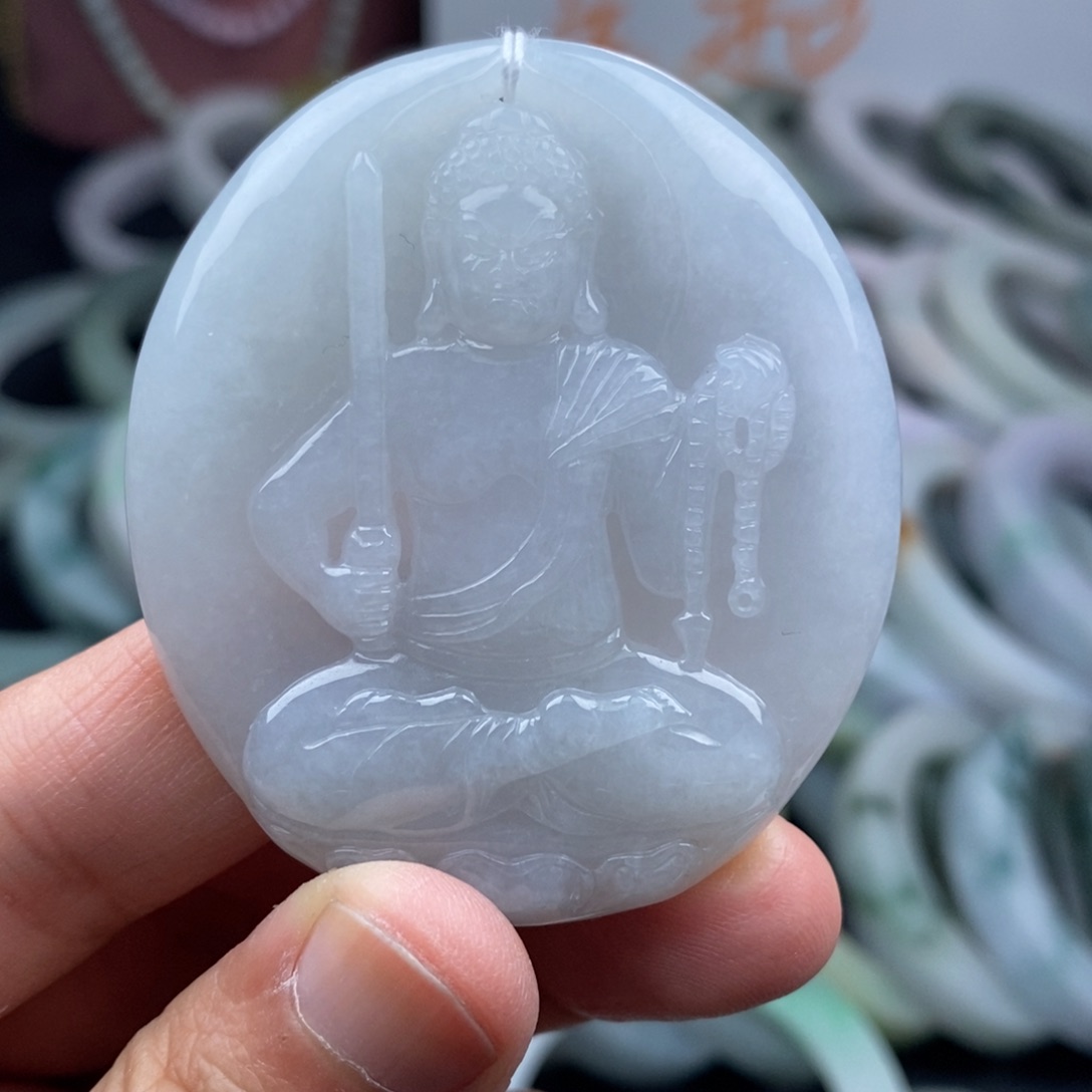 翡翠颈饰未镶嵌挂件