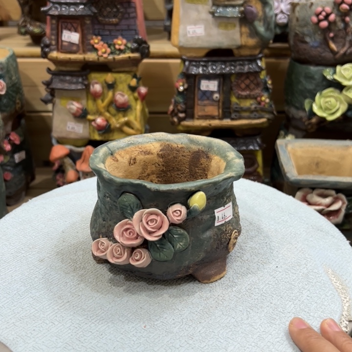 陶然多肉花盆百搭