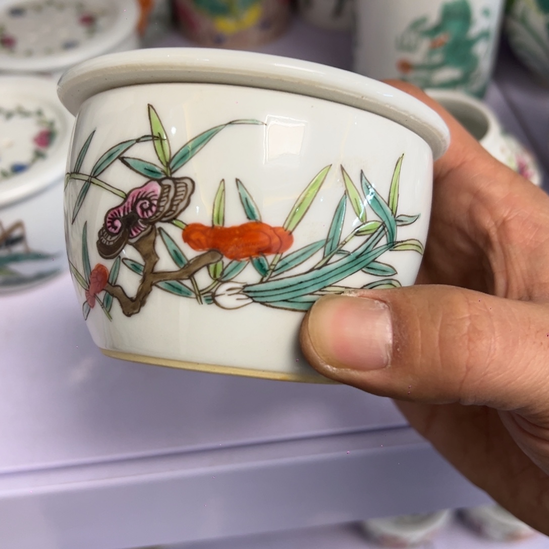 瓷片瓷器摆件、茶室雅器