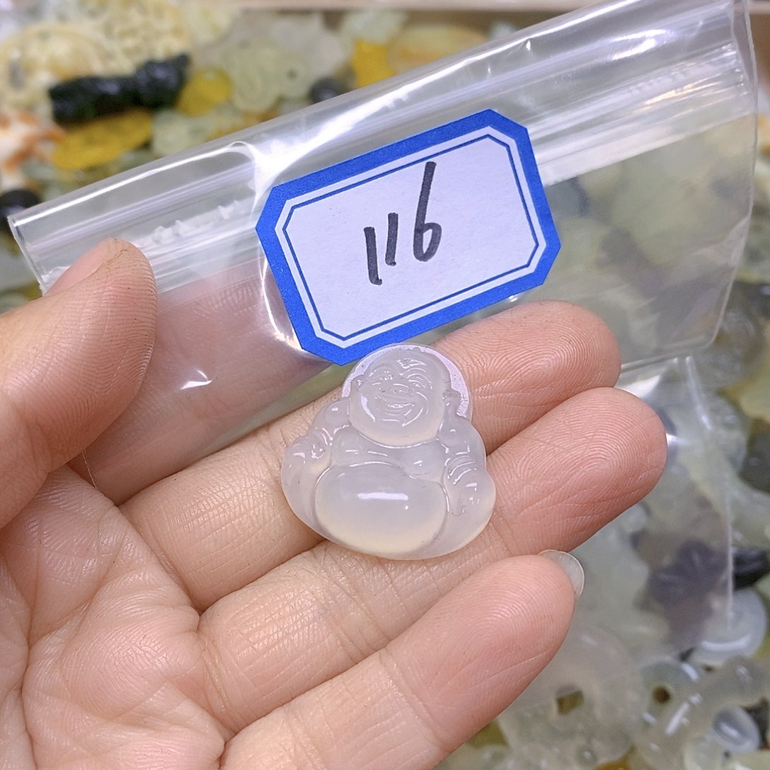 蛇纹石玉颈饰未镶嵌116