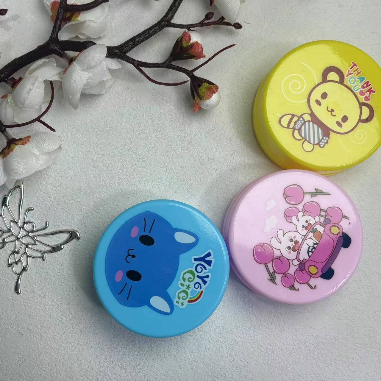 苗族刺绣/手工刺绣/便携式伸缩杯随机一个