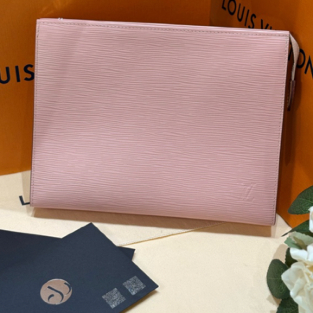 95新 LV 洗漱包 粉色/JW4036