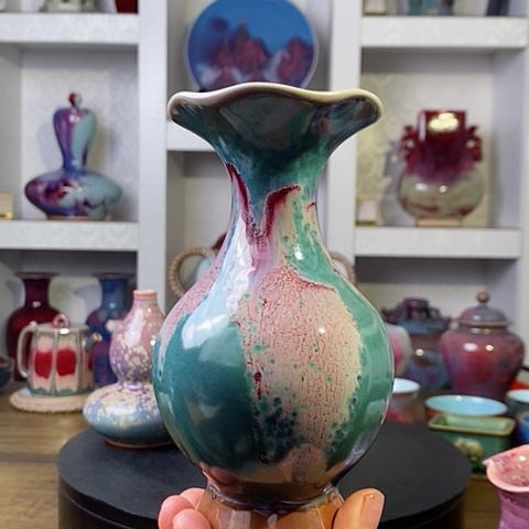 摆件禹州神后钧瓷原产地~