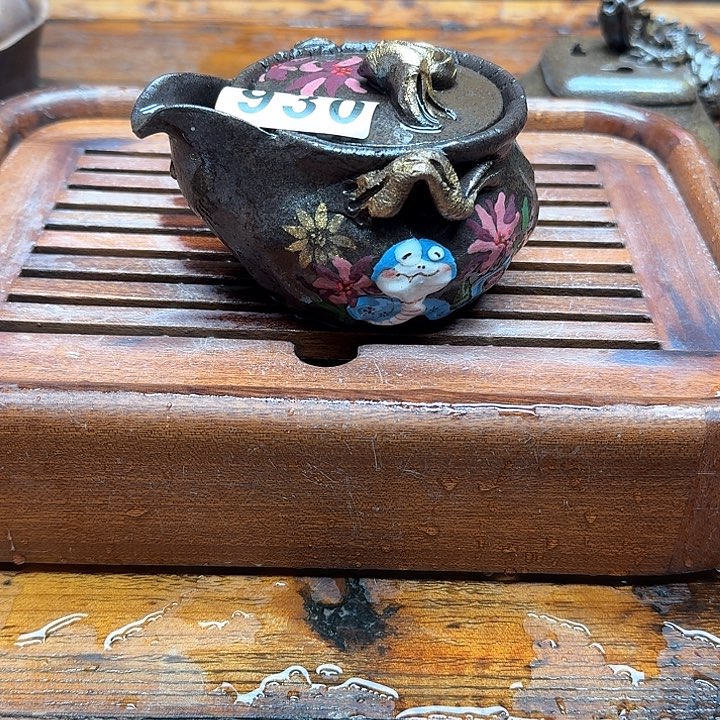 纯手工制作粗陶茶具