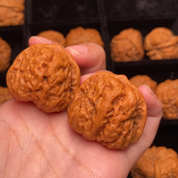 文玩核桃把件秦岭核桃文玩核桃