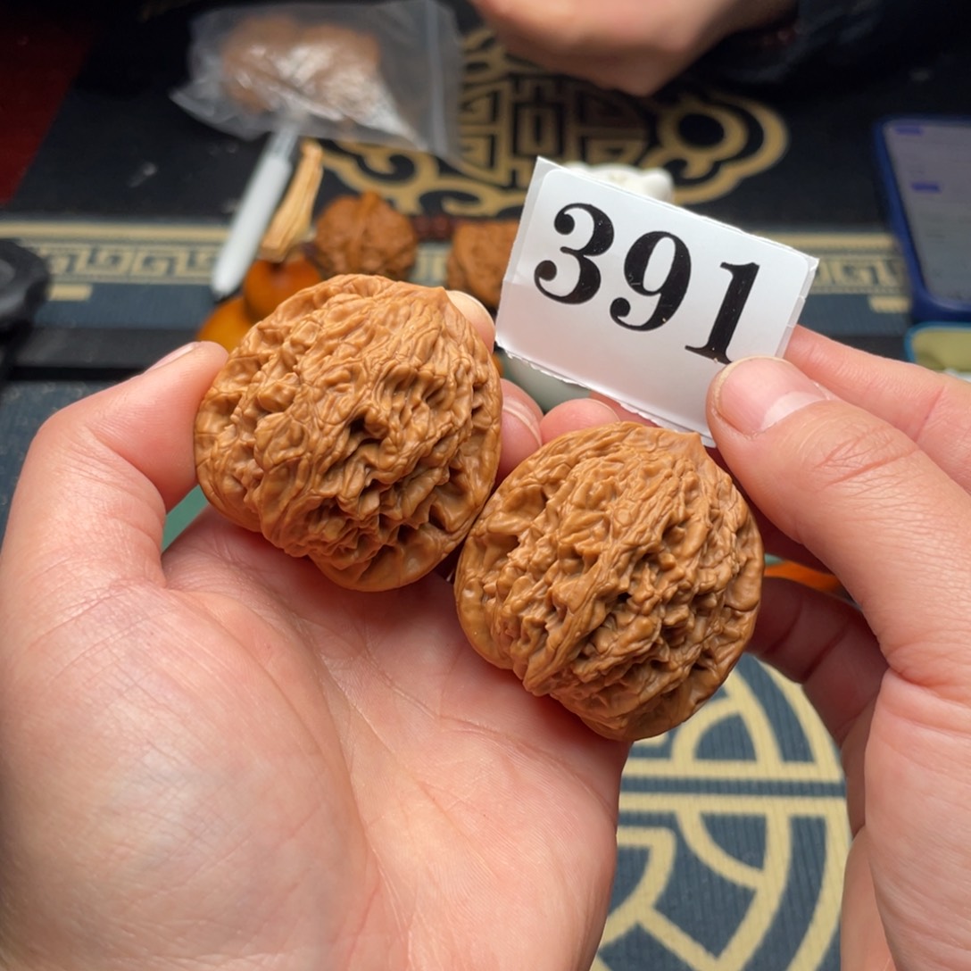 桃核吊坠41虎头391号……