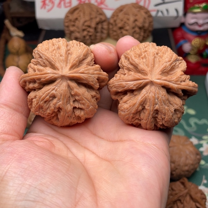 【闪购商品】把件文玩核桃48全品粗筋