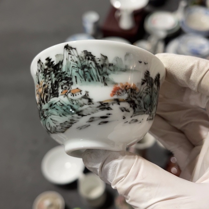 醴陵高温瓷釉下手绘