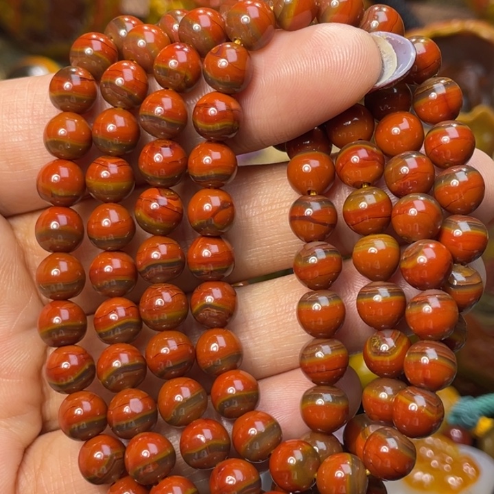 玛瑙/玉髓未镶嵌珠宝奇石鸽血红1200