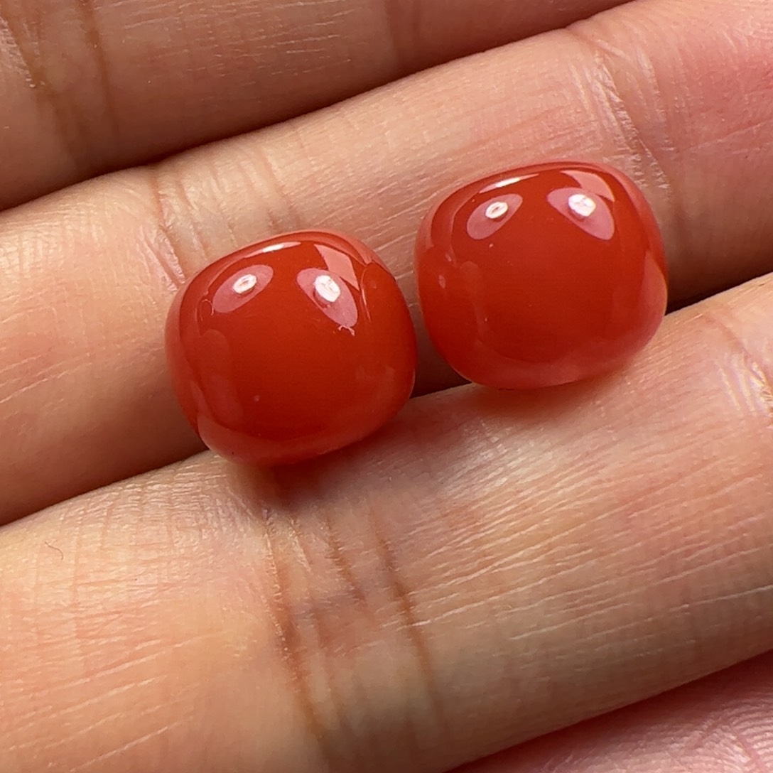 南红玛瑙珠子未镶嵌