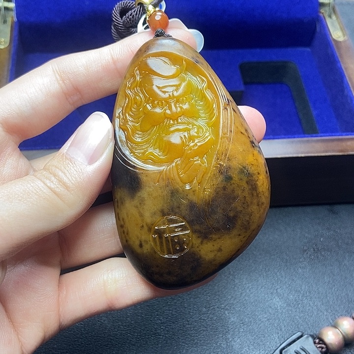 和田玉挂件未镶嵌N
