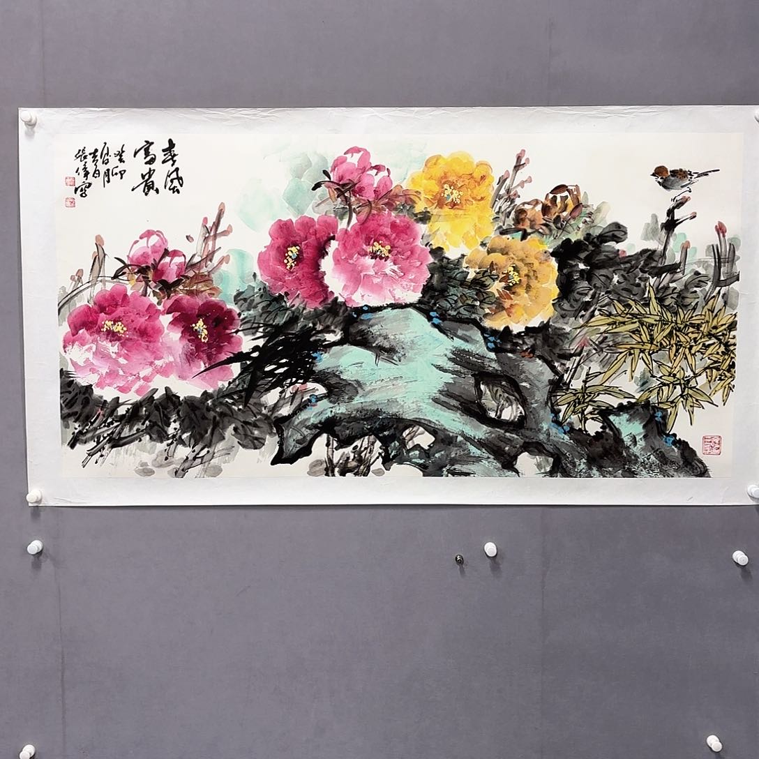 国画国画纯手绘作品请放心去藏