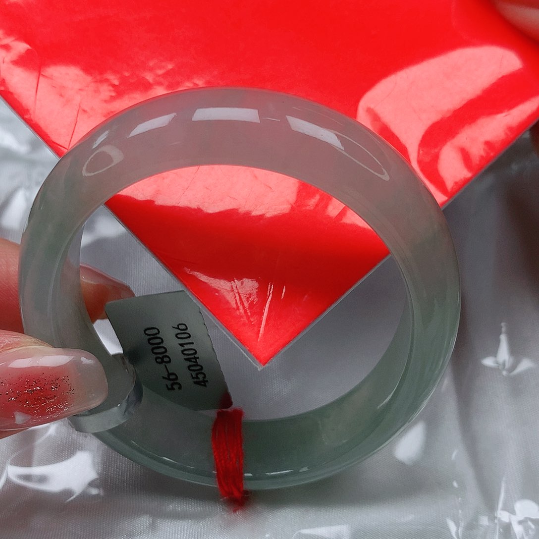 翡翠手镯未镶嵌缅甸天然a货翡翠56贵妃