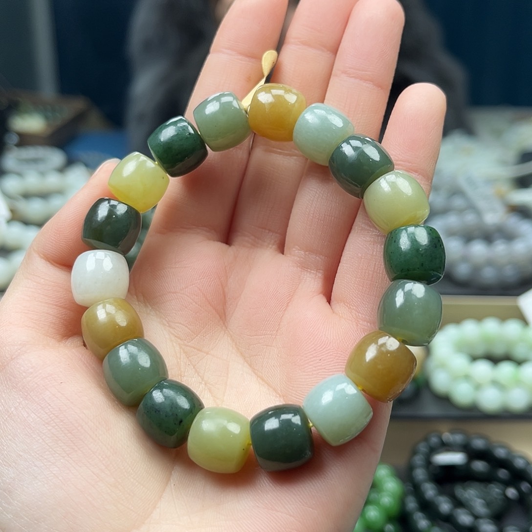 和田玉手链未镶嵌