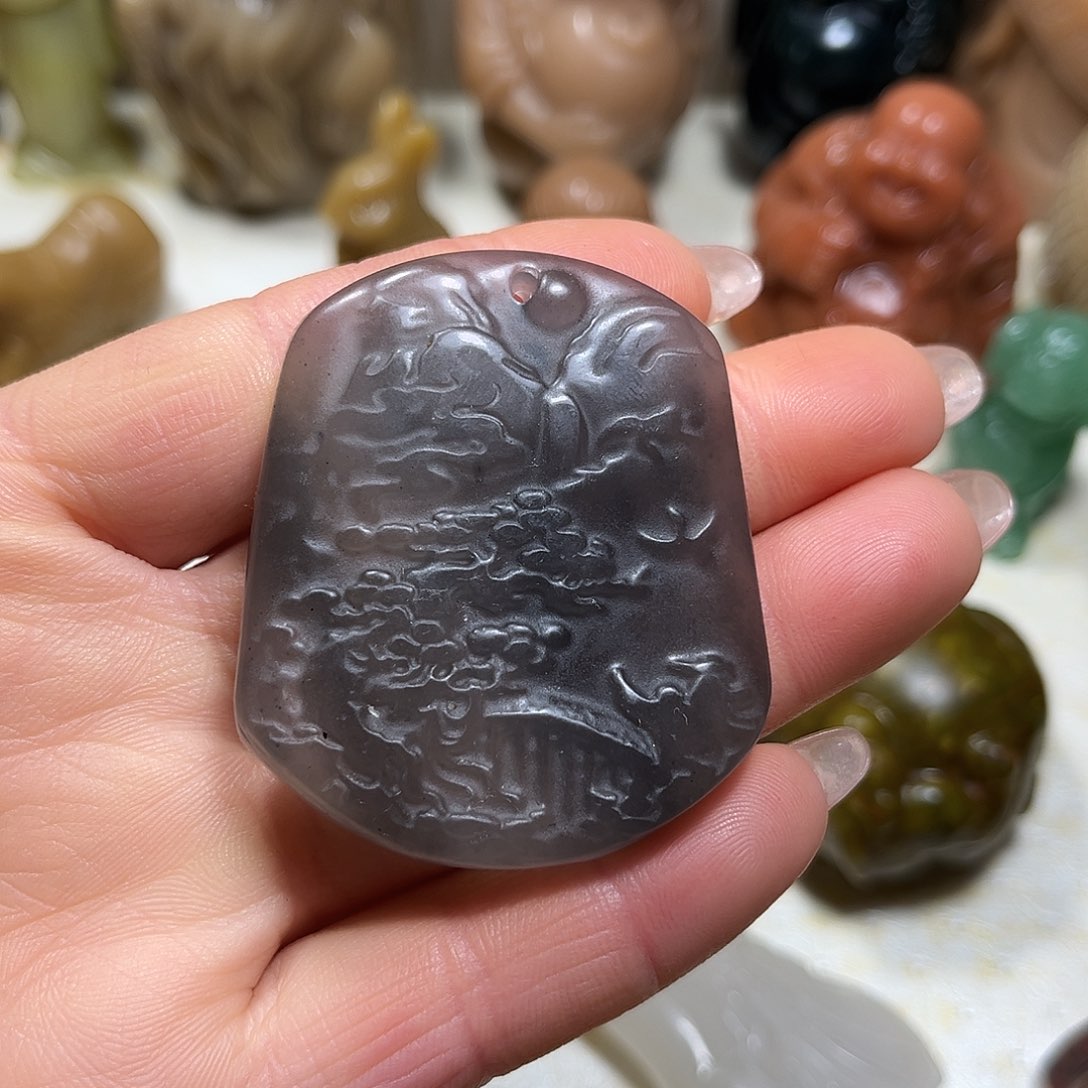 白玉菩提吊坠白玉菩提吊坠