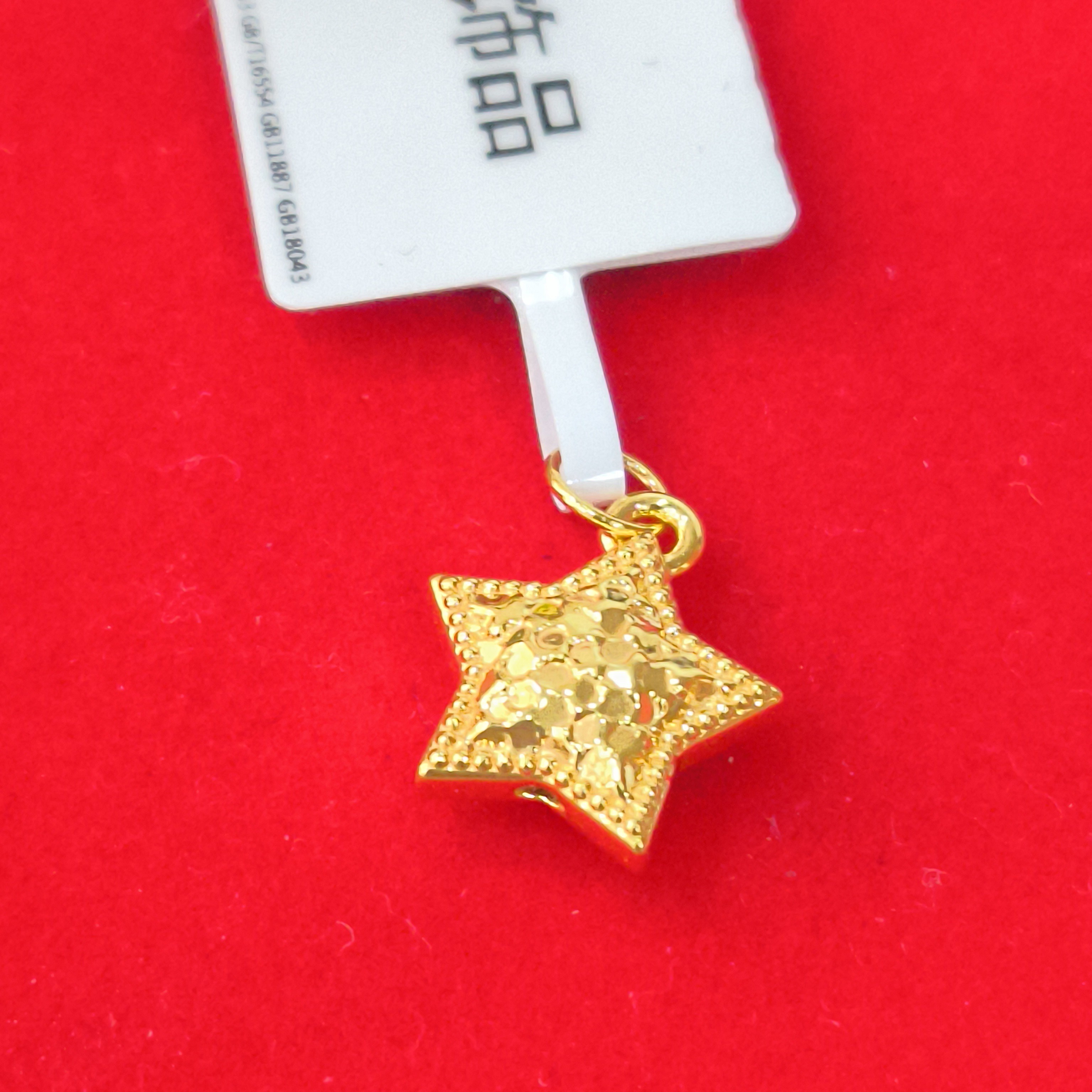 【夏夏专享】足金999 碎冰冰星星 ZP 0.5 攒金有道