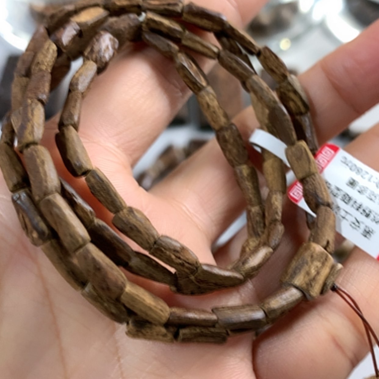 【闪购商品】沉香手串老惠安土沉香6.2克九分沉多圈