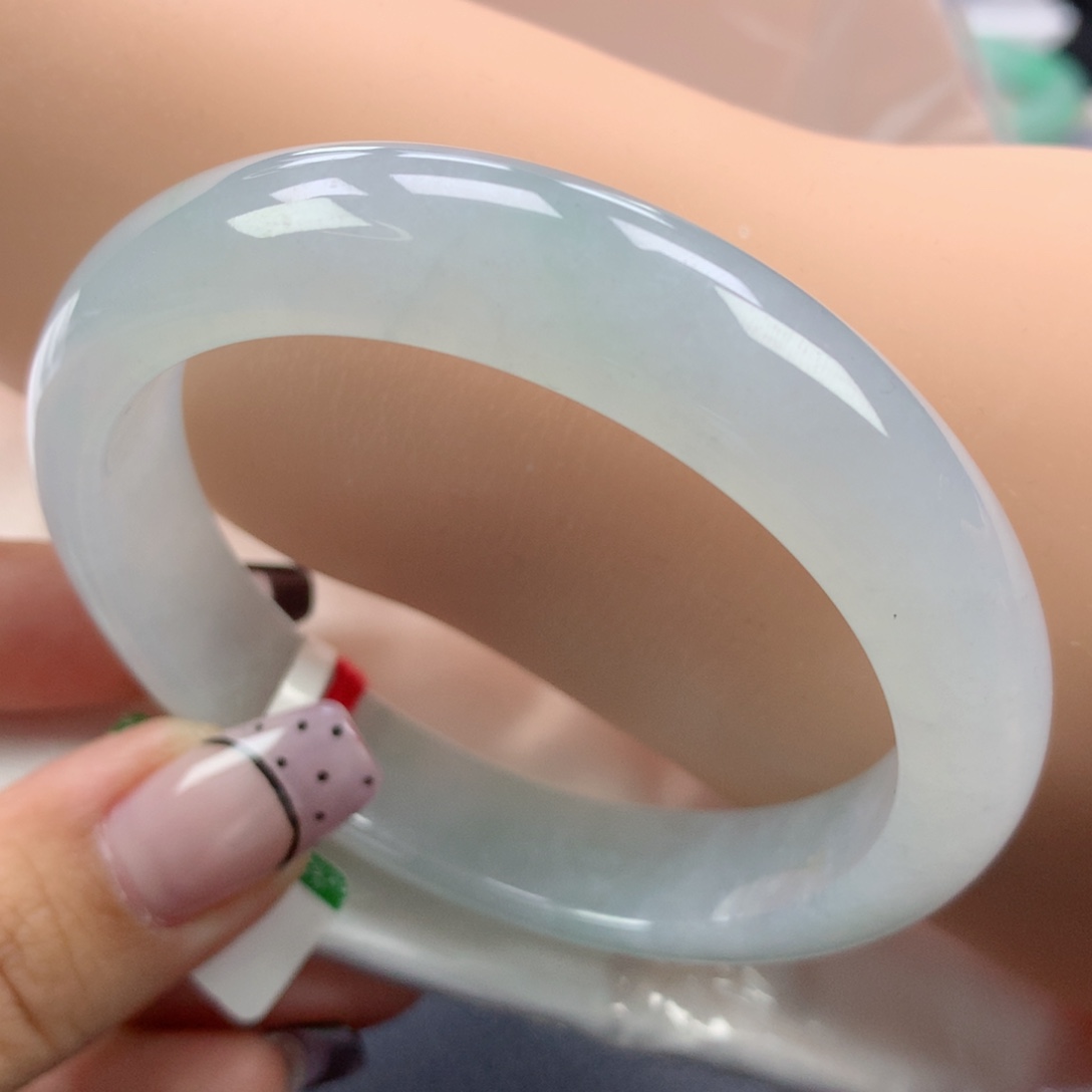 翡翠手镯未镶嵌58正