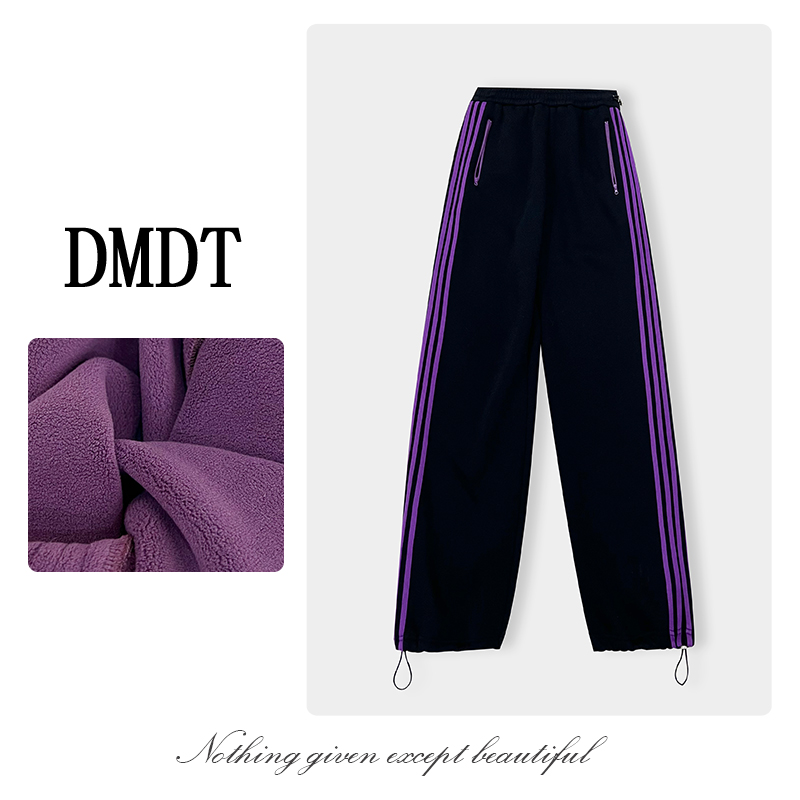 【DMDT服饰】2025冬季新品 “舒活律动”松紧腰束脚加绒女休闲裤D2179