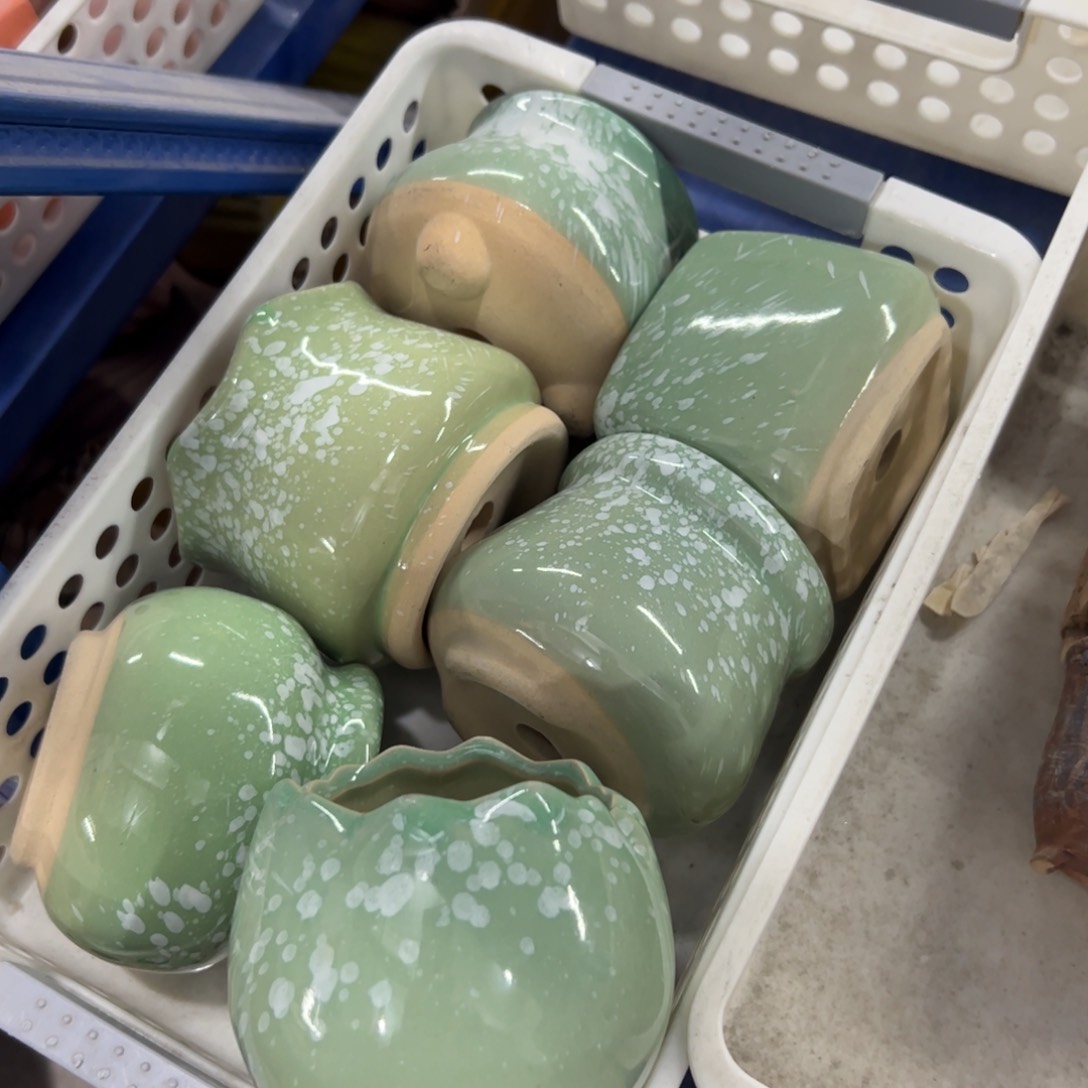 陶瓷多肉小花盆@@394