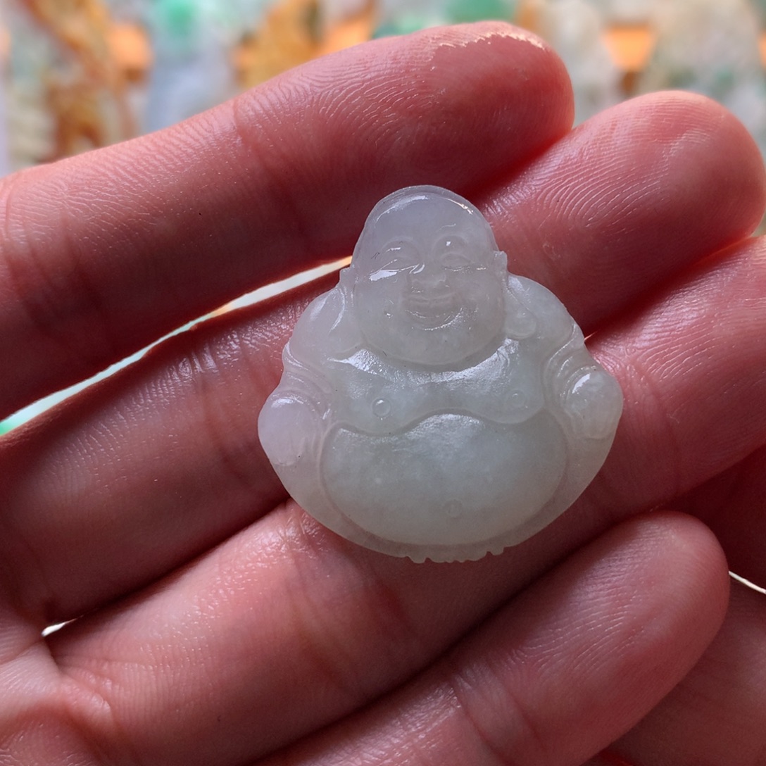 定制翡翠未镶嵌佛