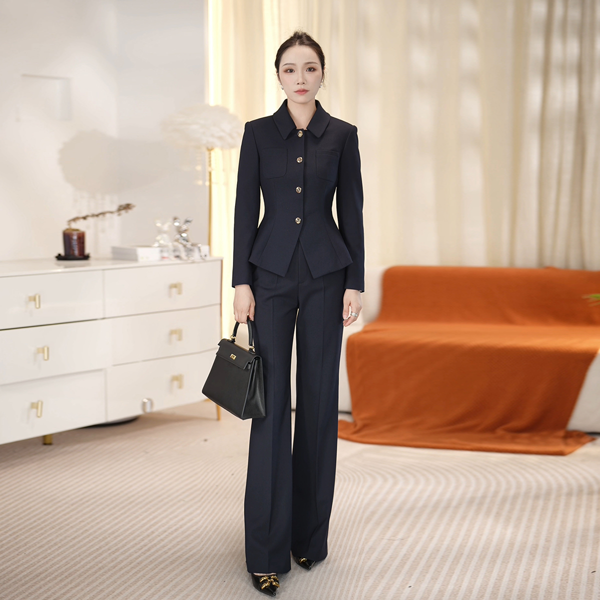 晚晚PX349单拍上衣+裤子+裙子秋季新款