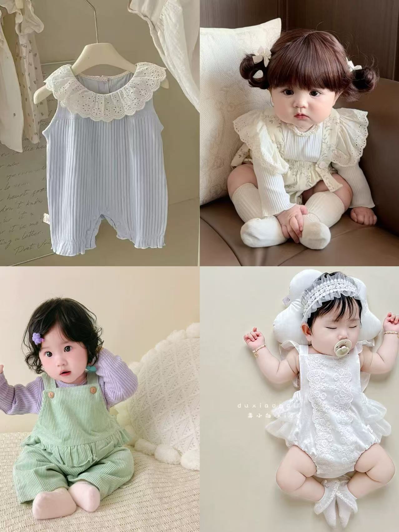 【断码24】女宝宝夏季清仓包屁衣哈衣编码