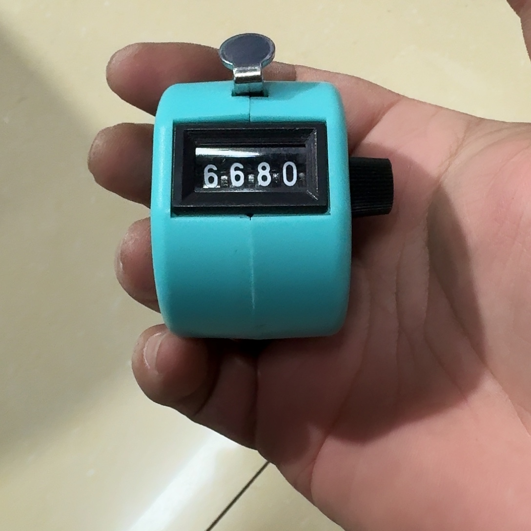 蓝色计数器一个01