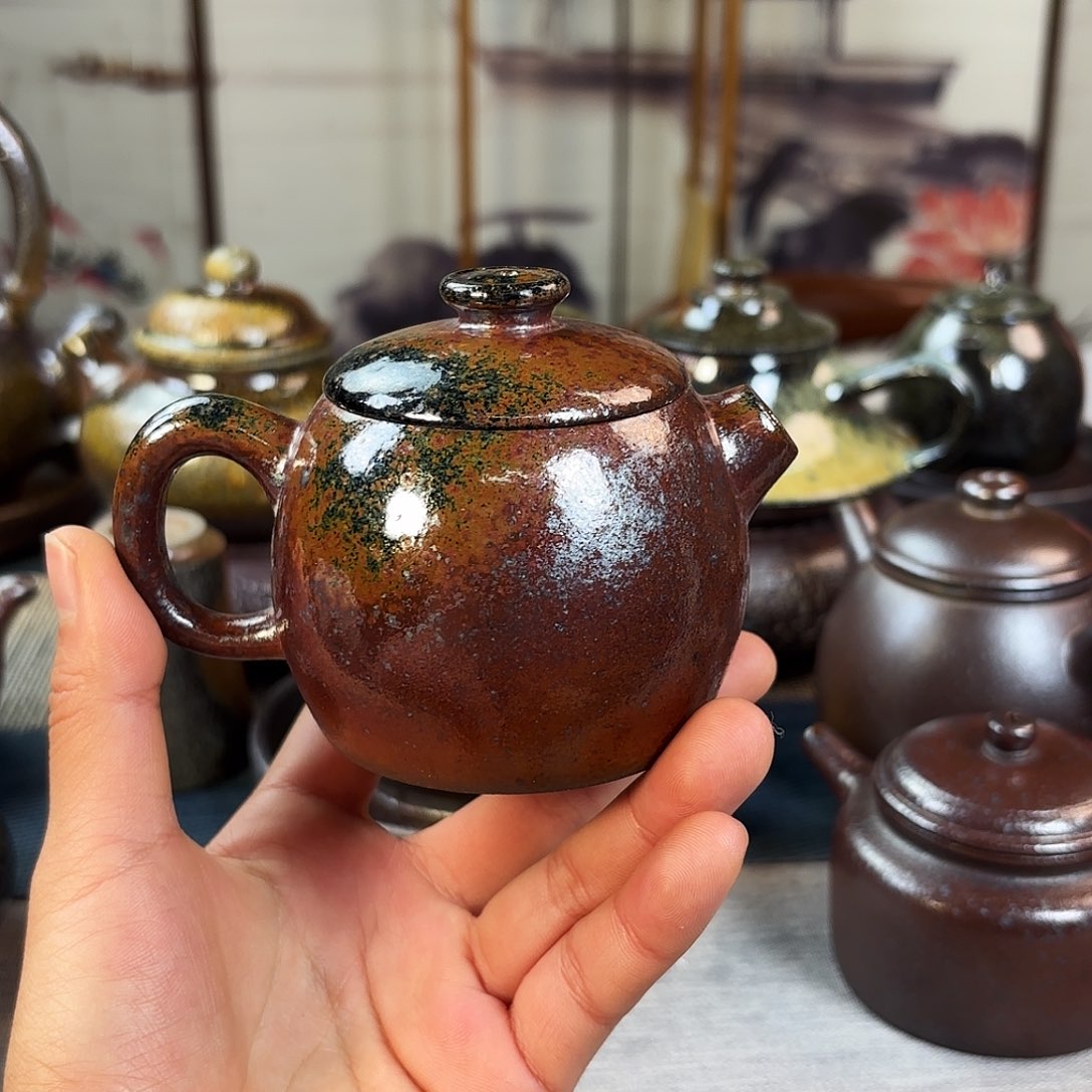壶用***：柴烧紫砂壶巨轮