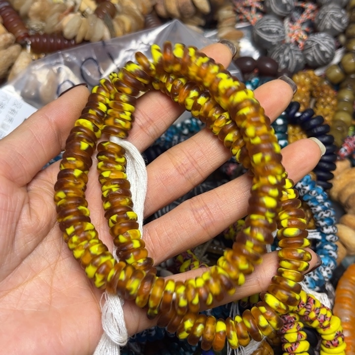 颈饰玻璃3115甜甜圈半条