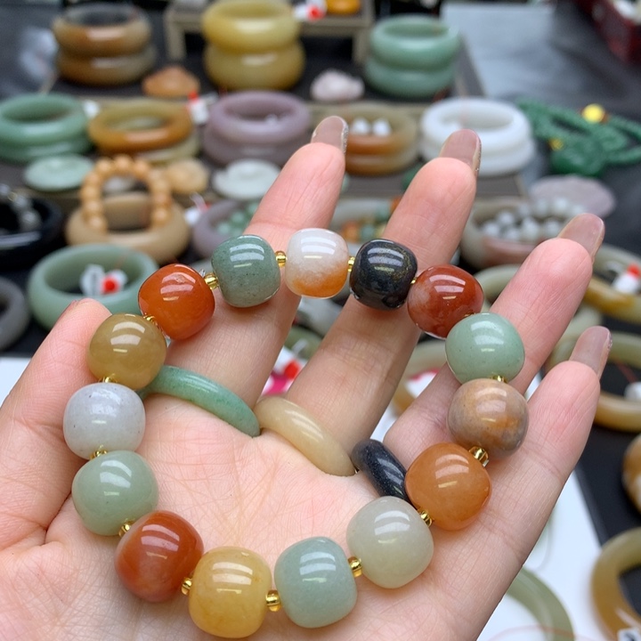 石英质玉手串未镶嵌