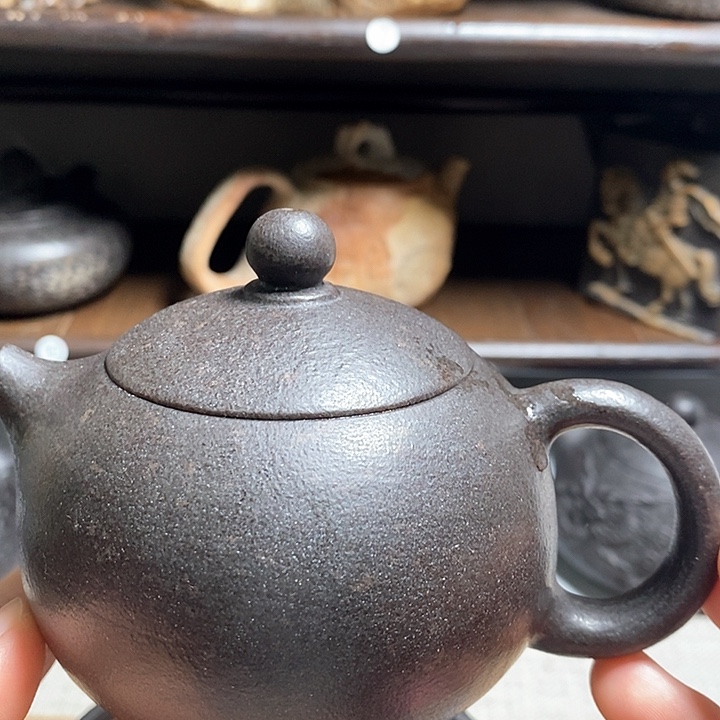 紫砂茶壶西施壶冰碛岩