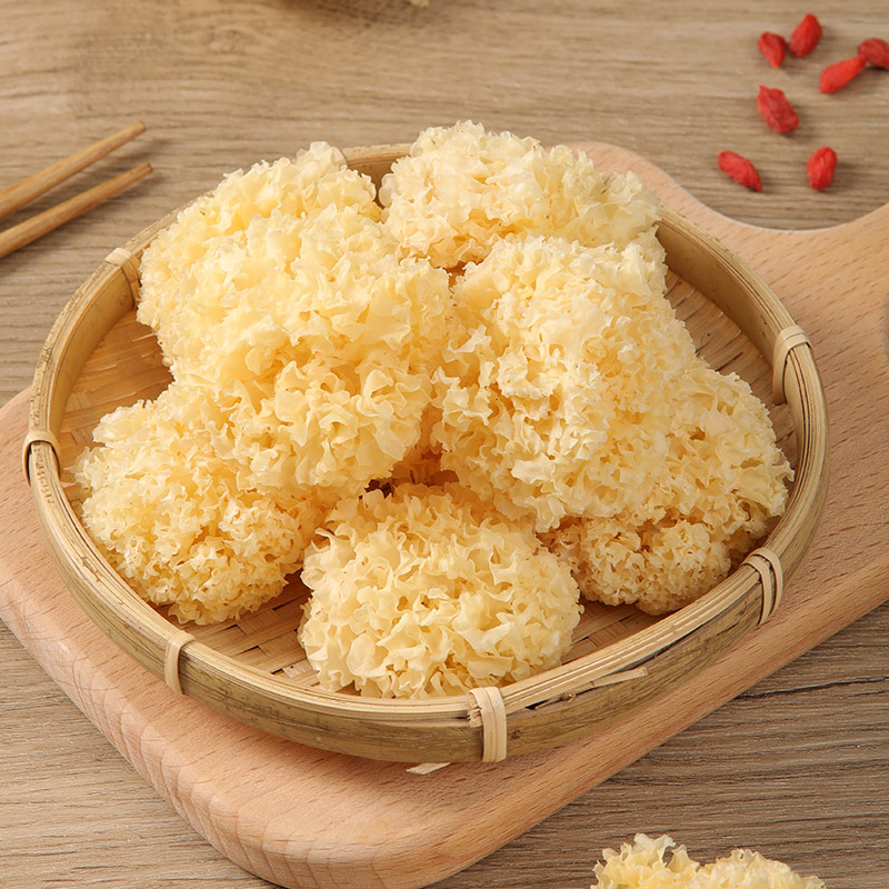 新货上市椴木小银耳干货甜糯口感出胶高可做莲子银耳羹食材