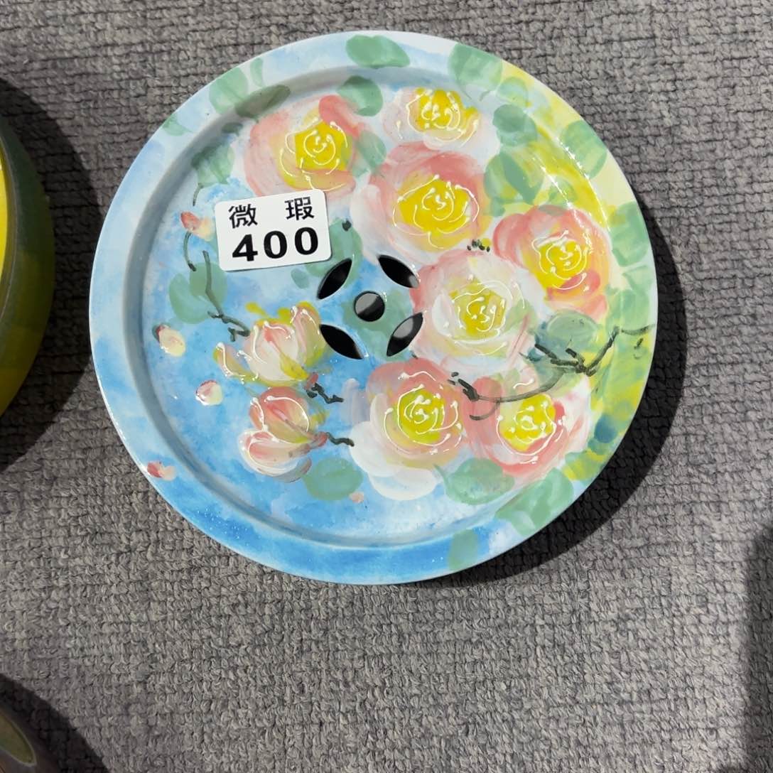 福**满景德镇手绘高温釉下彩陶瓷茶具