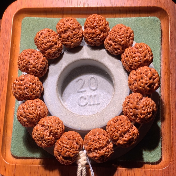 手串金刚菩提23+定制款方尊金龙