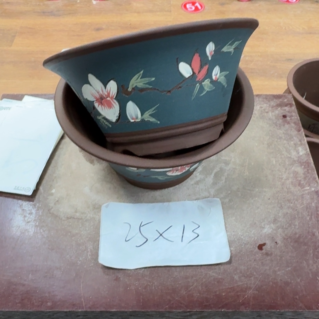 紫砂花盆破损包赔