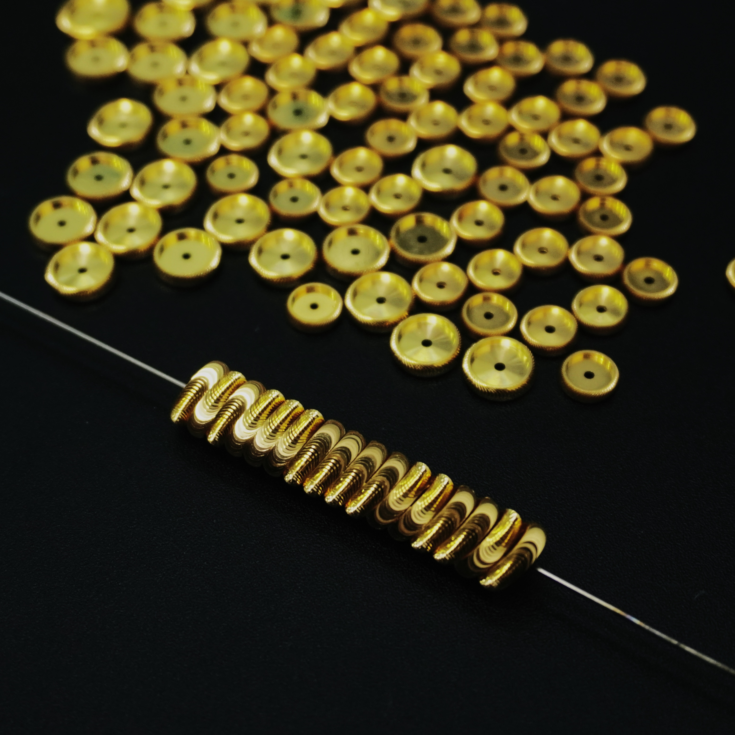 足银银制品  FR【龙鳞】足银/镀层22k金5D无氰电铸工艺2店