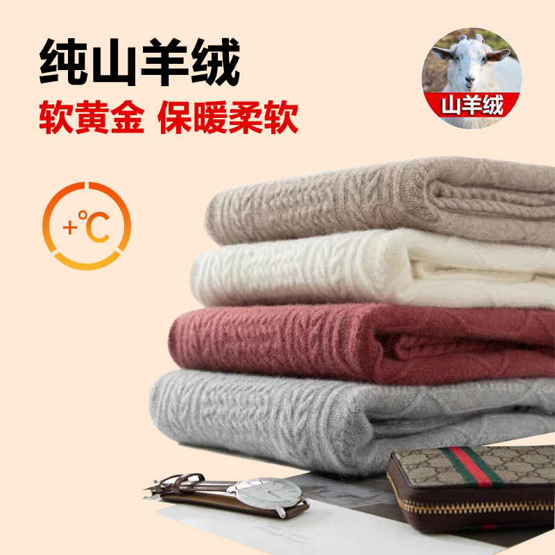 【金标加厚纯羊毛衫】男士秋冬季毛衣中年商务休闲保暖针织衫1-140