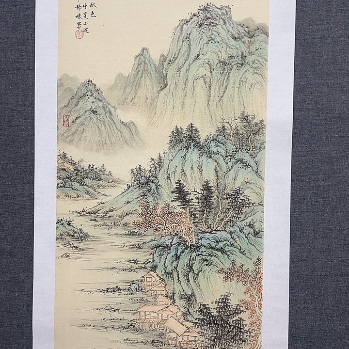 国画书画作品多次