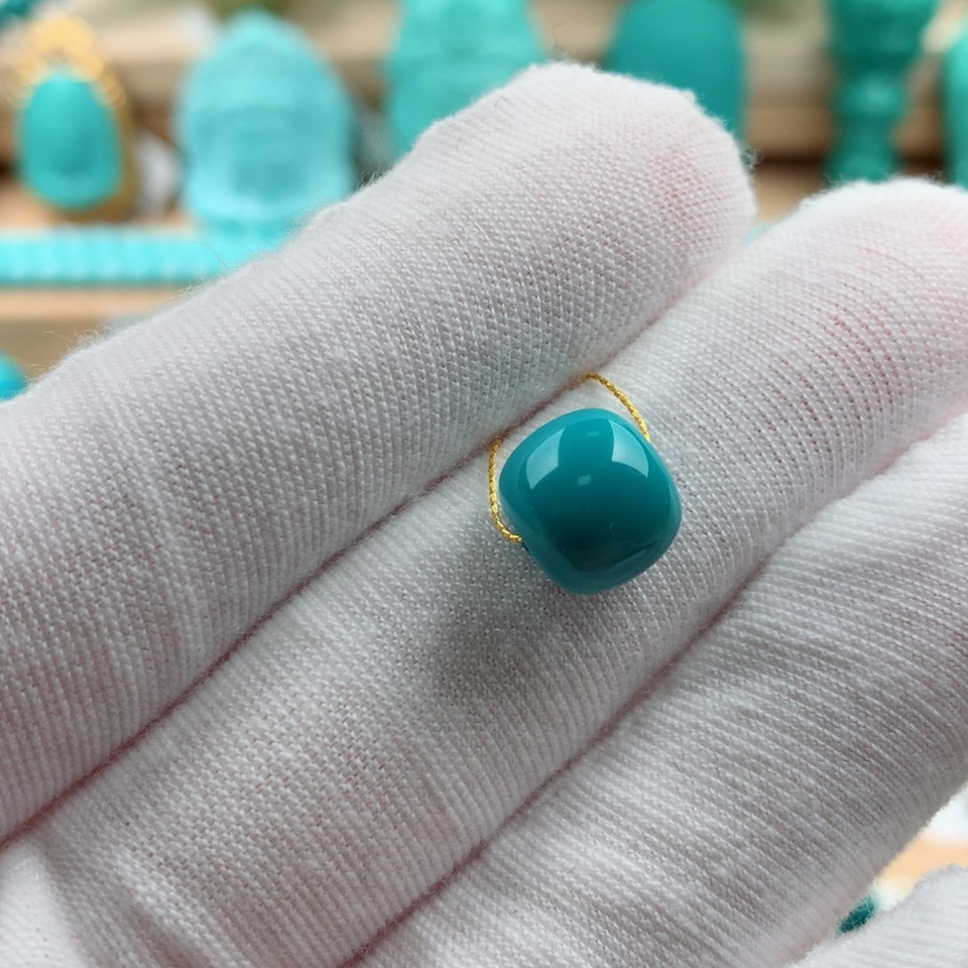 绿松石未镶嵌发饰9.6-8.5