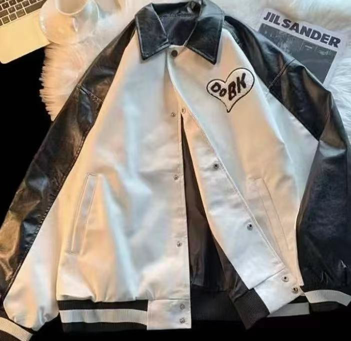 时装设计皮衣外套，以直播间下单为准