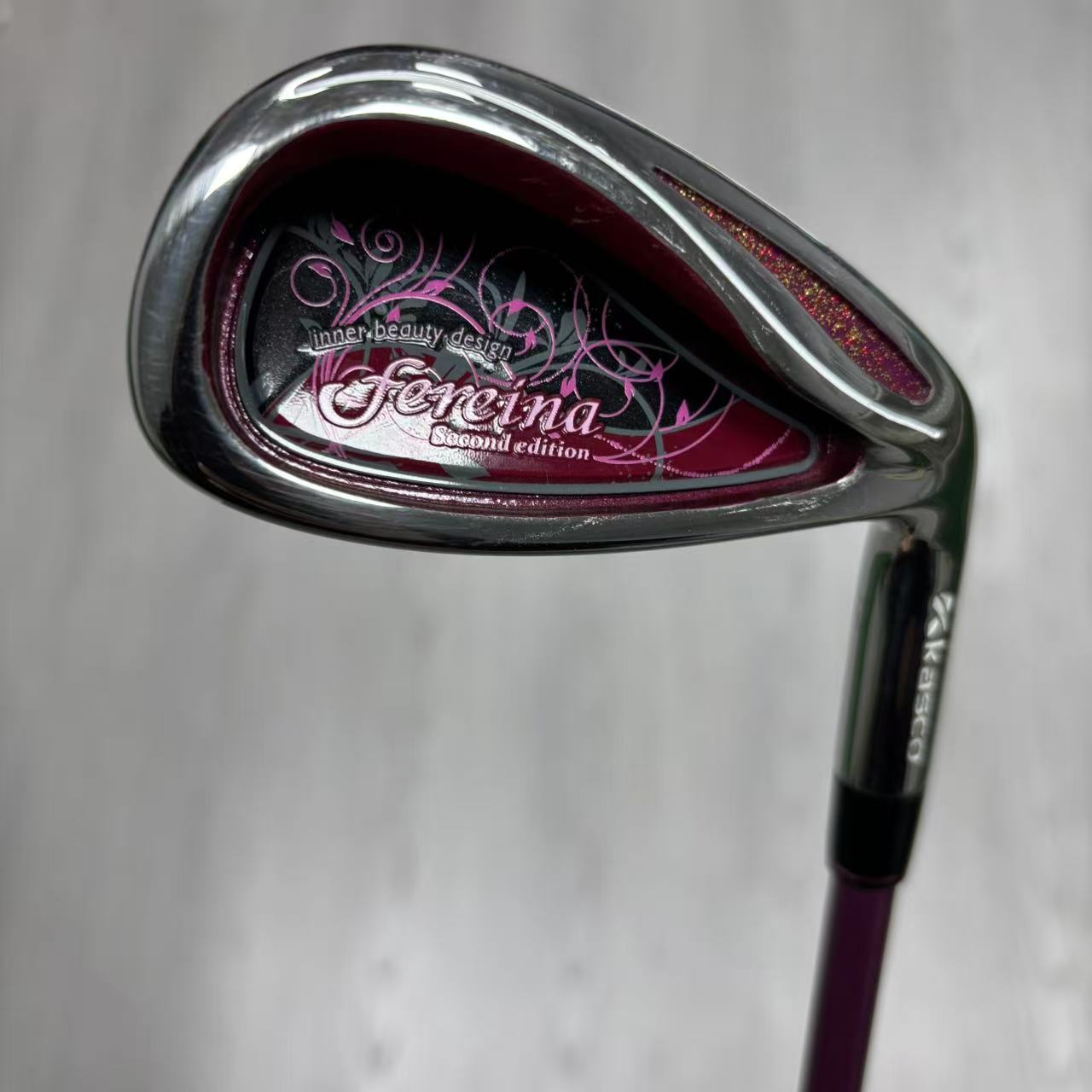 高尔夫球杆 正品女士KASCO蝴蝶七号铁碳素L杆身