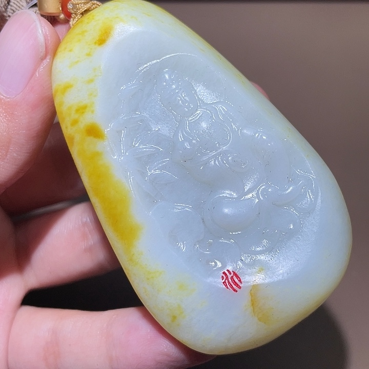 和田玉颈饰未镶嵌Y