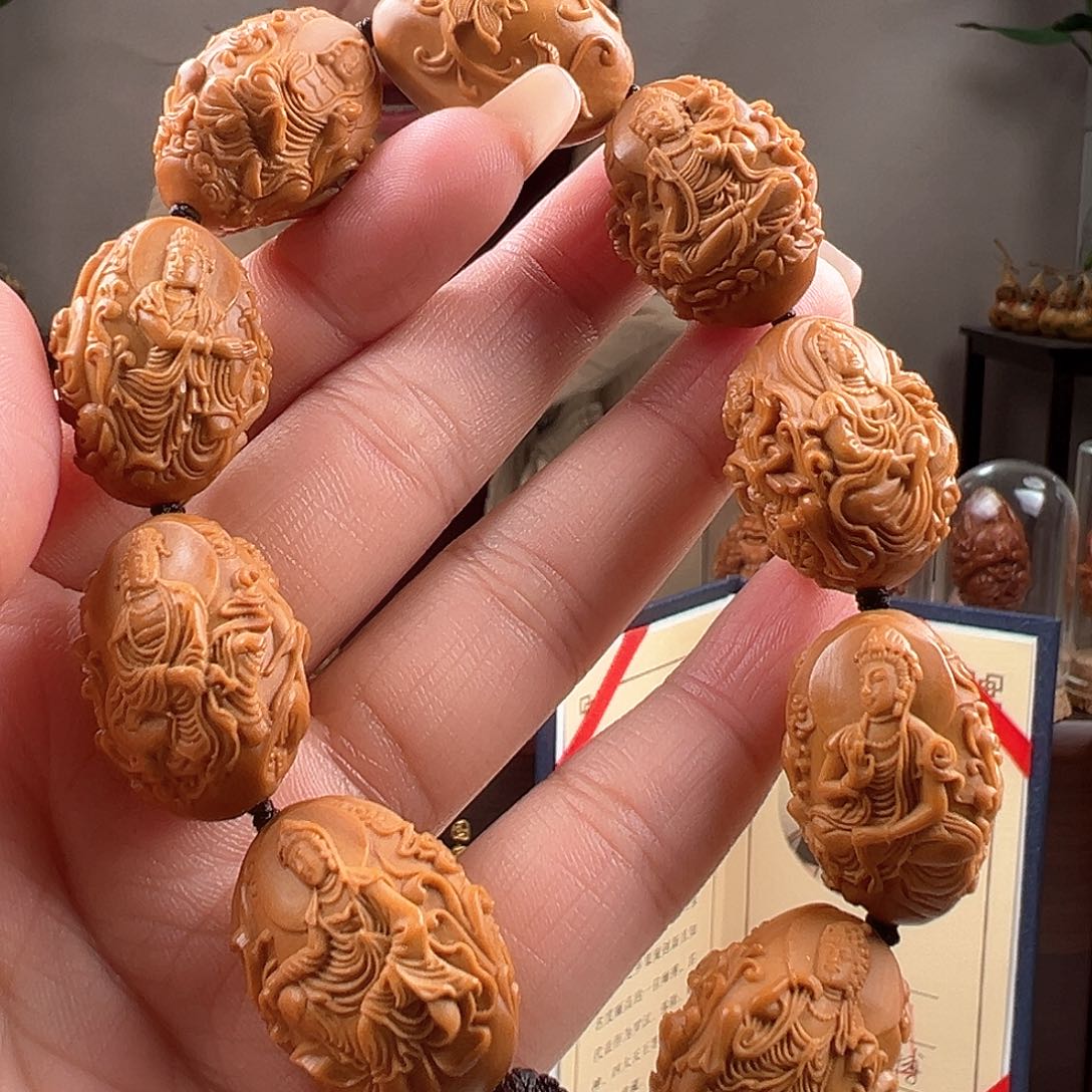 橄榄核手串/手链橄榄核雕橄榄核